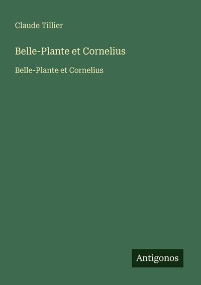 Belle-Plante et Cornelius