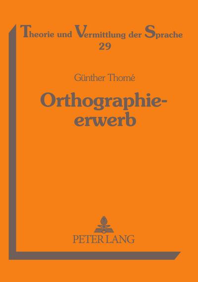 Orthographieerwerb