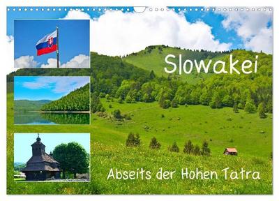 Slowakei - Abseits der Hohen Tatra (Wandkalender 2027 DIN A3 quer), CALVENDO Monatskalender