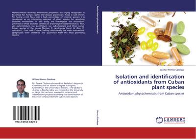 Isolation and identification of antioxidants from Cuban plant species