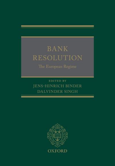 Bank Resolution: The European Regime