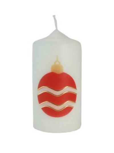 Christbaumkugel mit Wachsauflage