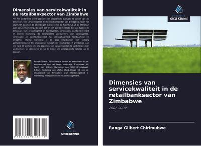 Dimensies van servicekwaliteit in de retailbanksector van Zimbabwe