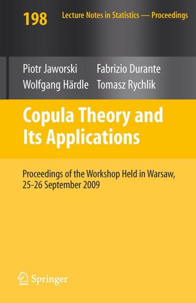 Copula Theory and Its Applications