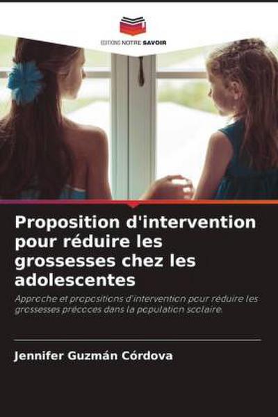 Proposition d’intervention pour réduire les grossesses chez les adolescentes