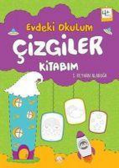 Evdeki Okulum - Cizgiler Kitabim 4Yas
