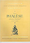 Löwener Tanzbuch II (kpl); Pierre Phalèse; Blockflötenquartett (SATG)
