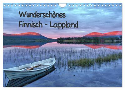 Wunderschönes Finnisch - Lappland (Wandkalender 2024 DIN A4 quer), CALVENDO Monatskalender