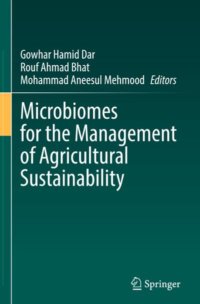 Microbiomes for the Management of Agricultural Sustainability