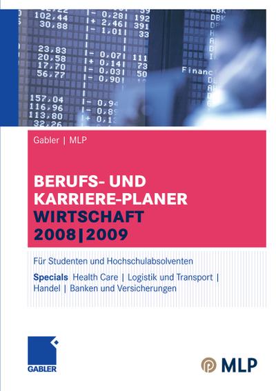 Gabler | MLP Berufs- und Karriere-Planer Wirtschaft 2008 | 2009