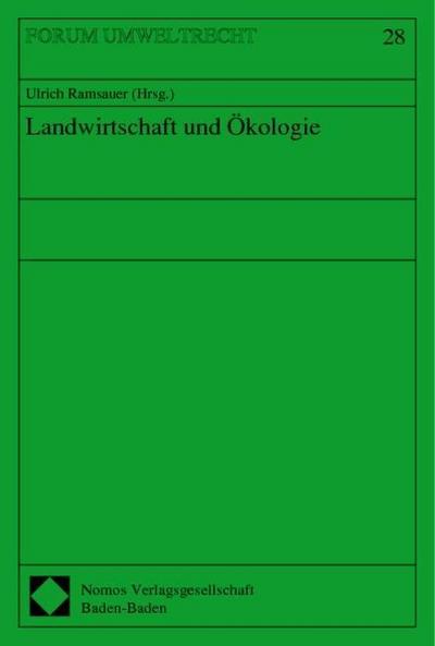 Landwirtschaft und Ökologie