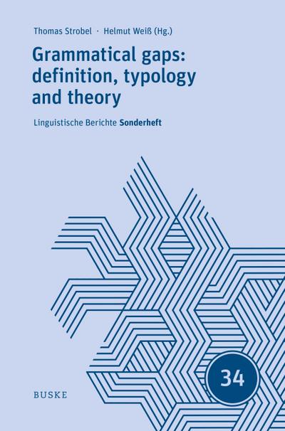 Grammatical gaps: definition, typology and theory