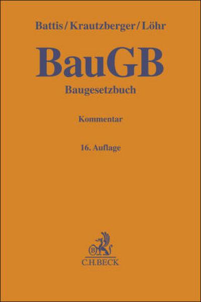 Baugesetzbuch. BauGB