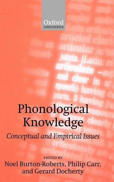 Phonological Knowledge