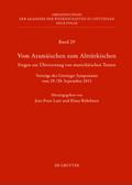 Vom Aramäischen zum Alttürkischen
