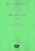 3 Sonaten (Nr.1,3 und 5)für 2 Violinen, Violone (Violoncello/Viola da gamba) und Bc