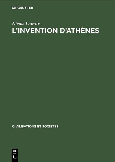 L’invention d’Athènes