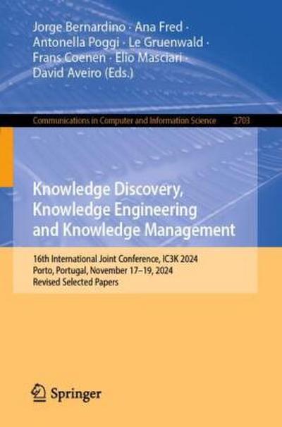 Knowledge Discovery, Knowledge Engineering and Knowledge Management