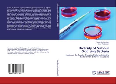 Diversity of Sulphur Oxidizing Bacteria