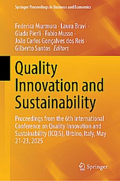 Quality Innovation and Sustainability