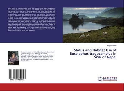 Status and Habitat Use of Boselaphus tragocamelus in SWR of Nepal