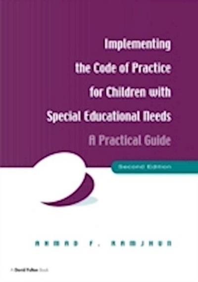 Implementing the Code of Practice for Children with Special Educational Needs