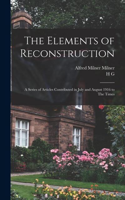 The Elements of Reconstruction