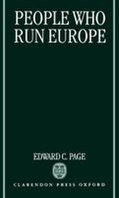 Peop[le Who Run Europe