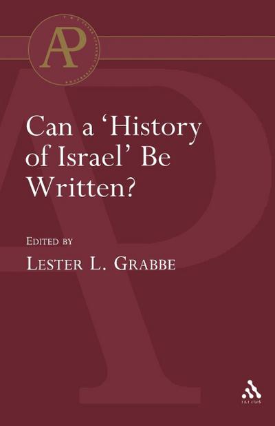 Can a ’History of Israel’ Be Written?