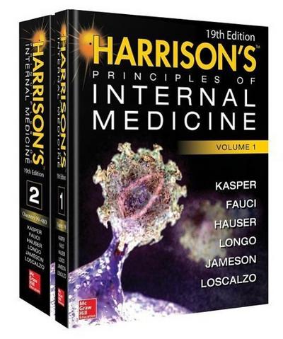 Harrison’s Principles of Internal Medicine, 2 Vols., w. DVD
