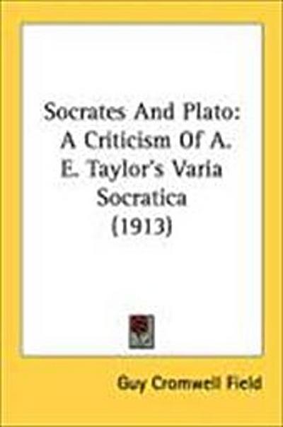 Socrates And Plato
