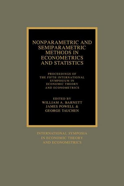 Nonparametric and Semiparametric Methods in Econometrics and Statistics