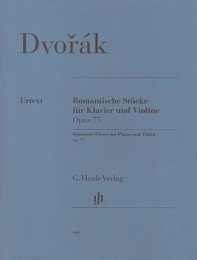 Dvorák, Antonín - Pièces romantiques op. 75 pour piano et violon