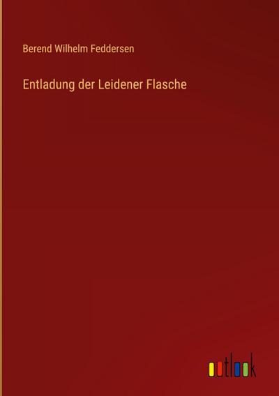 Entladung der Leidener Flasche