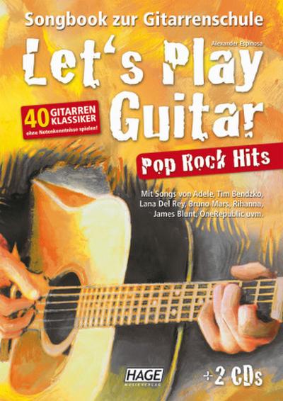 Let’s Play Guitar Pop Rock Hits mit 2 CDs