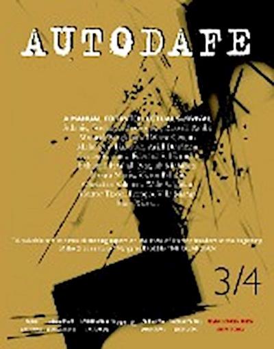 Autodafe 3/4: The Journal of the International Parliament of Writers