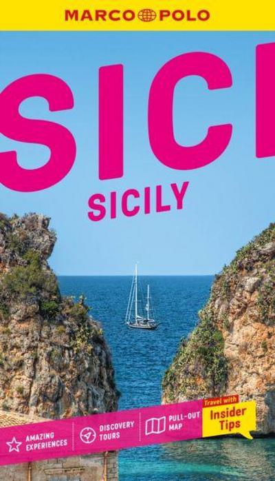 Sicily Marco Polo Pocket Travel Guide - with pull out map