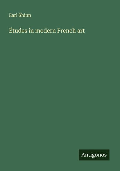 Études in modern French art