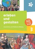 erleben und gestalten 3 - Geschichte und politische Bildung, Schulbuch und E-Book