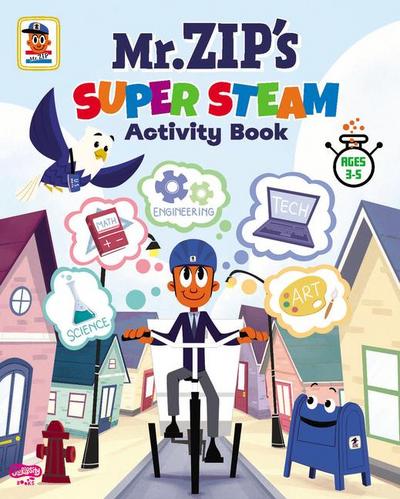 Mr. Zip’s Super Steam Activity Book