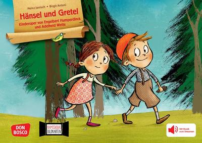 Hänsel und Gretel. Kamishibai Bildkartenset