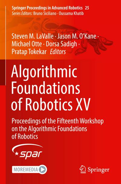 Algorithmic Foundations of Robotics XV