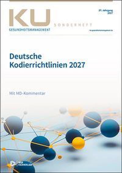 Deutsche Kodierrichtlinien 2027 mit MD-Kommentar