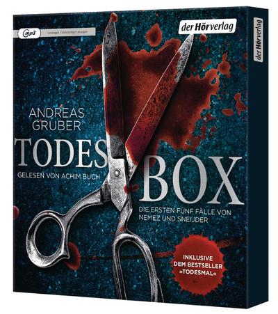 Gruber: Todes-Box 5 Fälle/Nemez Sneijder/6 MP3-CDs