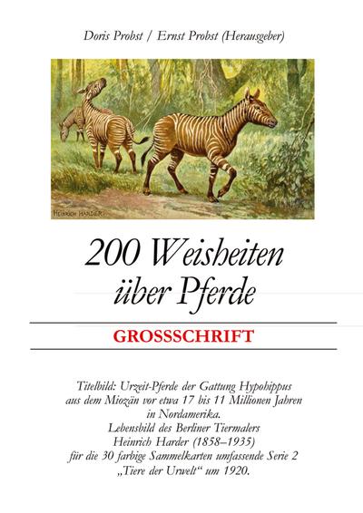 200 Weisheiten über Pferde