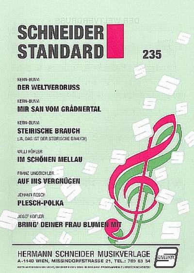Schneider Standard Band 235:für Gesang und klavier