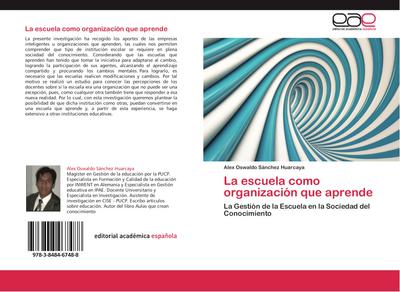 La escuela como organización que aprende