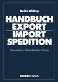 Handbuch Export — Import — Spedition