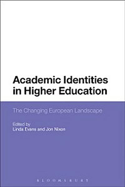 Academic Identities in Higher Education