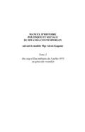 Manuel d’histoire politique etsociale Rwanda contemporain  2